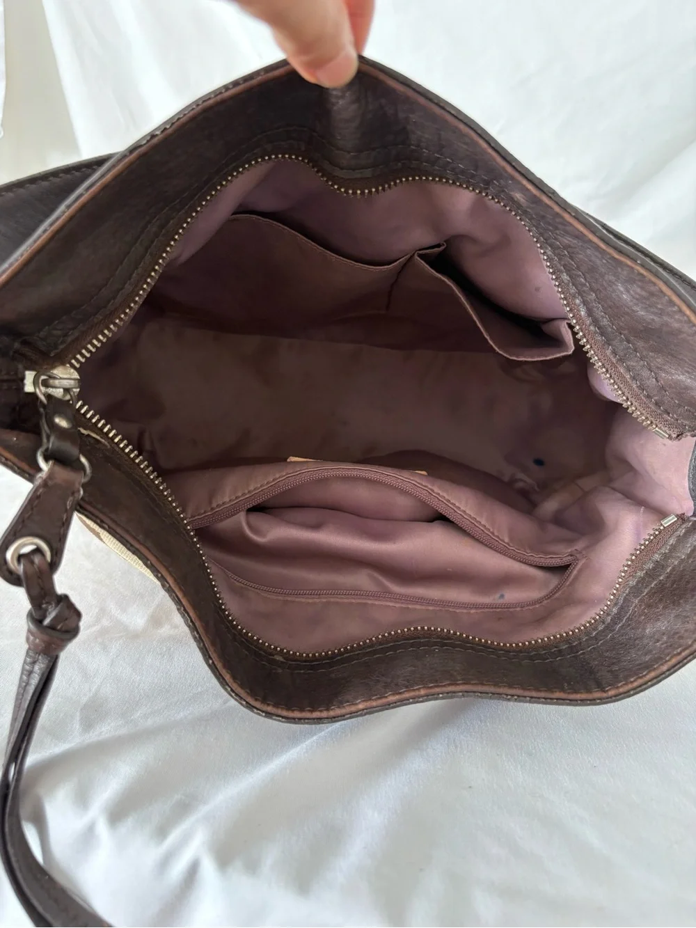 Y2K Coach Zoe hobo handbag signature C shoulder bag purse authentic